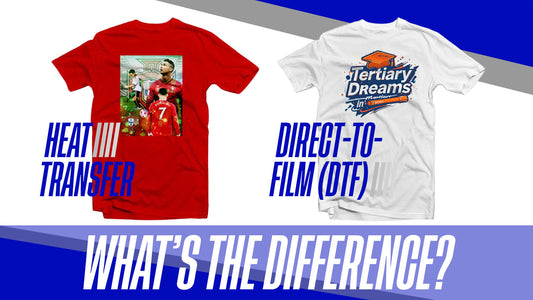 Heat Transfer vs. DTF Printing: What’s the Difference?
