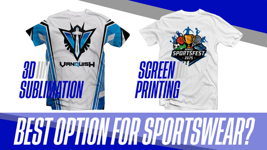 Sublimation vs. Screen Printing: Best Option for Sportswear?