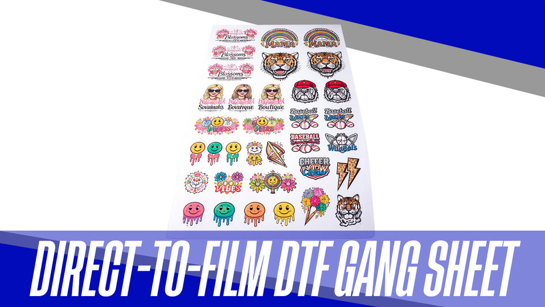 Boost Your T-Shirt Printing Efficiency with DTF Gang Sheets